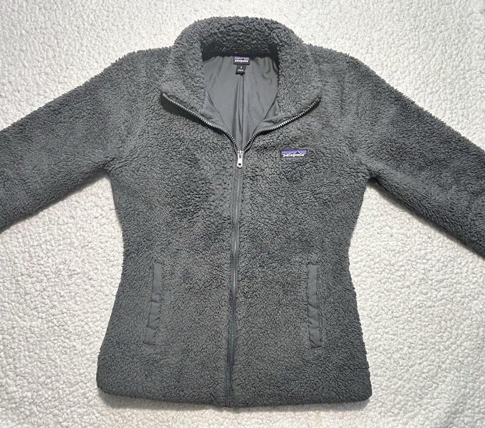 Patagonia Women’s Gray Full Zip Los Gatos Fleece Jacket Size S